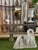 Modern Monumental Marble Reclining Female Figure Sculpture, Manner of Henry Moore, 1970 For Sale - Image 3 of 15