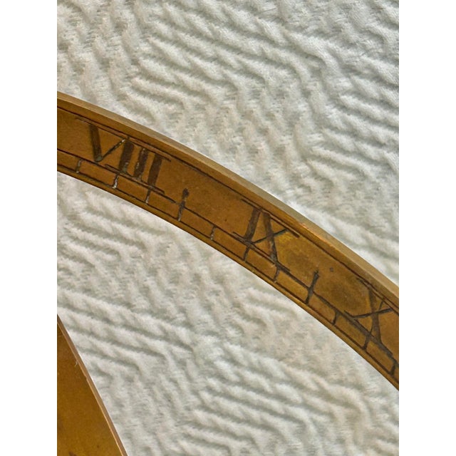 Brass Early 20th Century Brass Armillary Sphere on Stand by Peerage of England For Sale - Image 8 of 12