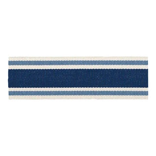 Sample - Schumacher Cabana Braid in Marine For Sale