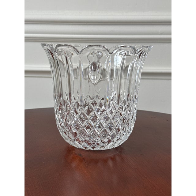 Vintage Cut Crystal Ice Bucket For Sale In Washington DC - Image 6 of 9