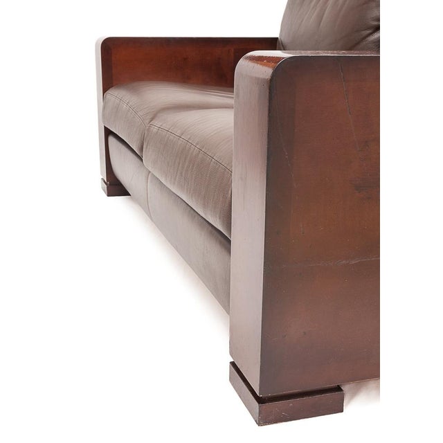 Wood Vintage Madison Sofa by Hugues Chevalier, 1990s For Sale - Image 7 of 14