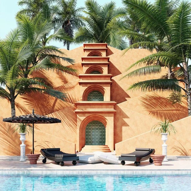 Black Mykonos Daybed by HOMMÉS Studio For Sale - Image 8 of 10