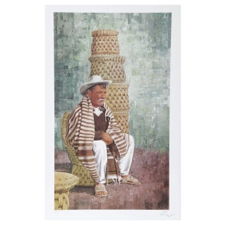 Vic Herman New Baskets Lithograph For Sale