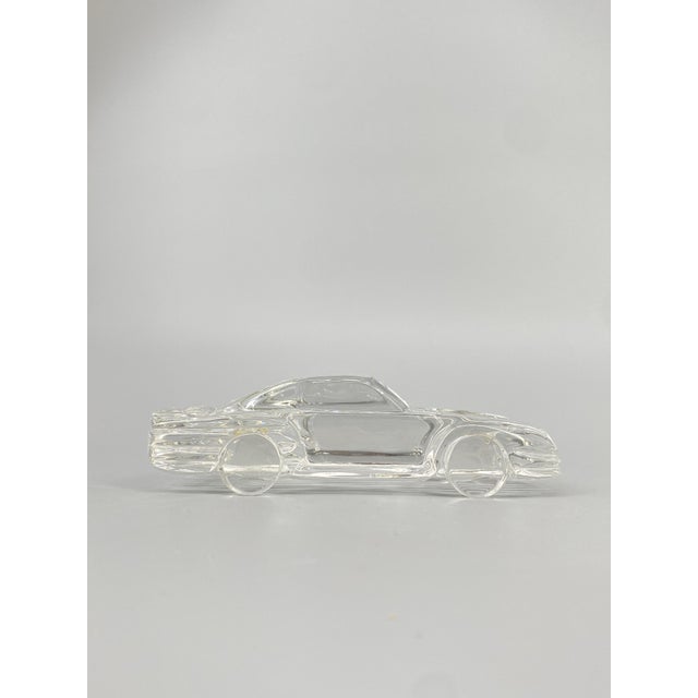 Glass Table Model of a Porsche 911 Sc / 959 Tribute from Riedel For Sale - Image 9 of 18