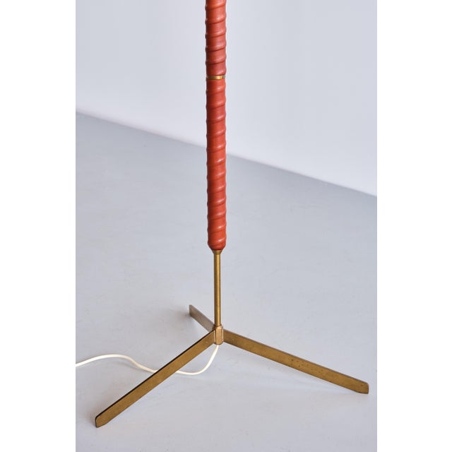 Mid-Century Modern Vintage G-31 Floor Lamp in Brass by Bergboms, 1940s For Sale - Image 3 of 12