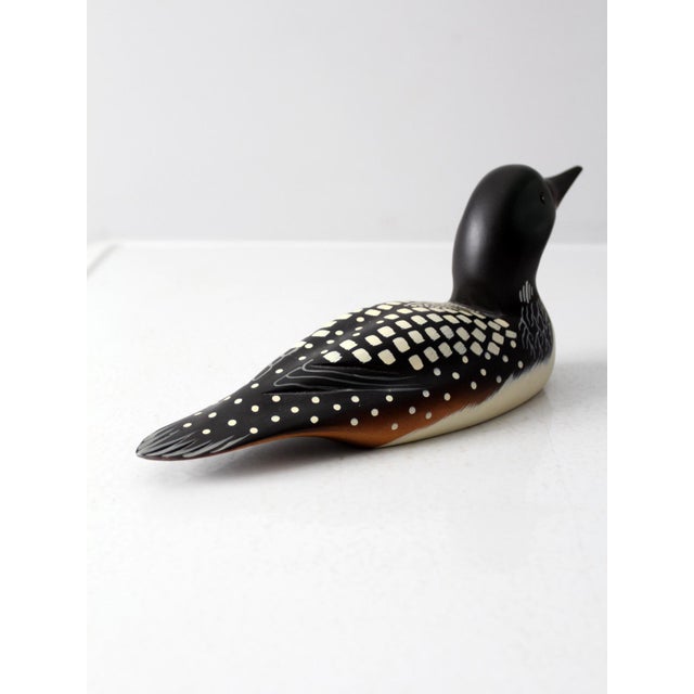 Vintage Wood Loon Decoy Chairish