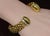Metal Rare Vintage Fope 1.00ct Natural Diamond Flex'it 18k Gold Open Cuff Bangle Bracelet For Sale - Image 7 of 13