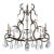 Dennis and Leen Chateau French Crystal Chandelier For Sale