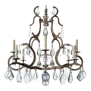 Dennis and Leen Chateau French Crystal Chandelier