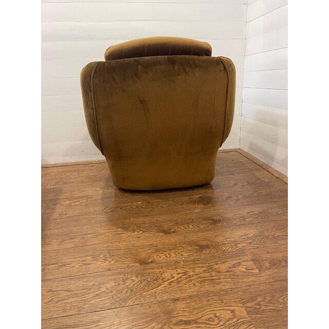 Vintage Polystyrene Golden Brown Seating by Tatra Nabytok, 1960, Set of 3 For Sale - Image 15 of 18