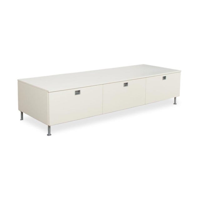 Modern Sideboard in Cream Wood from Lema For Sale - Image 3 of 15