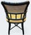 Vintage Faux Bamboo Cane Back Captain's Chair For Sale In Washington DC - Image 6 of 10