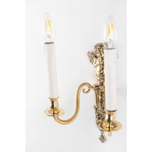 Antique Wall Lamps, 1890s, Set of 2 For Sale - Image 9 of 18