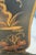 1970s Hollywood Regency Hand Painted Chinoiserie Black Birds Scene Queen Anne Side Arm Chairs-a Pair For Sale - Image 9 of 13