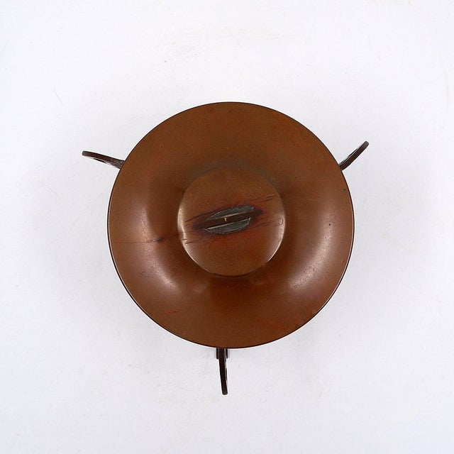 Mid-Century Modern Arts & Crafts Bowl, 1920 For Sale - Image 9 of 13