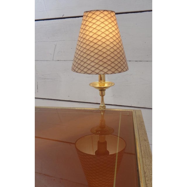 Dressing Table with Lamp and Seat in Faux Bamboo, 1950s, Set of 2 For Sale - Image 18 of 18