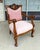 Pink Early 20th Century Victorian Pink Upholstered Chairs With Upholstered Back For Sale - Image 8 of 12