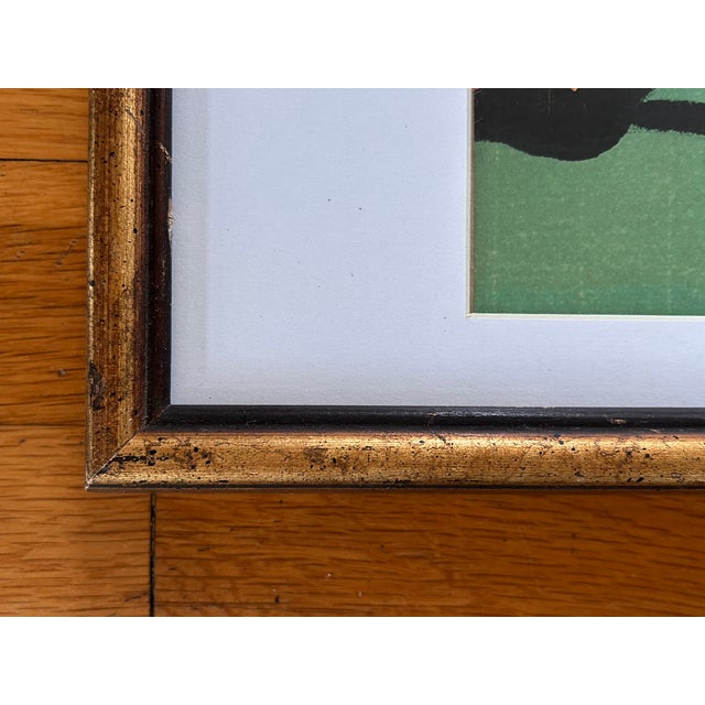 Late 20th Century Hu Yongkai Chinese Art Ink Gauache on Paper For Sale - Image 5 of 7