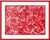 Silvy Favero, Red Planet, 2024, Acrylic Painting on Canvas, Framed For Sale