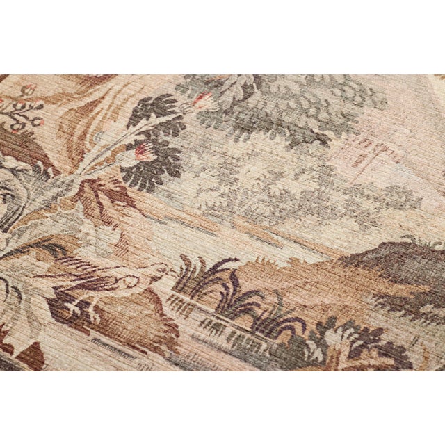 Traditional Loloi Riverside Village Beige / Green 2'-8" x 3'-4" Wall Art For Sale - Image 3 of 4