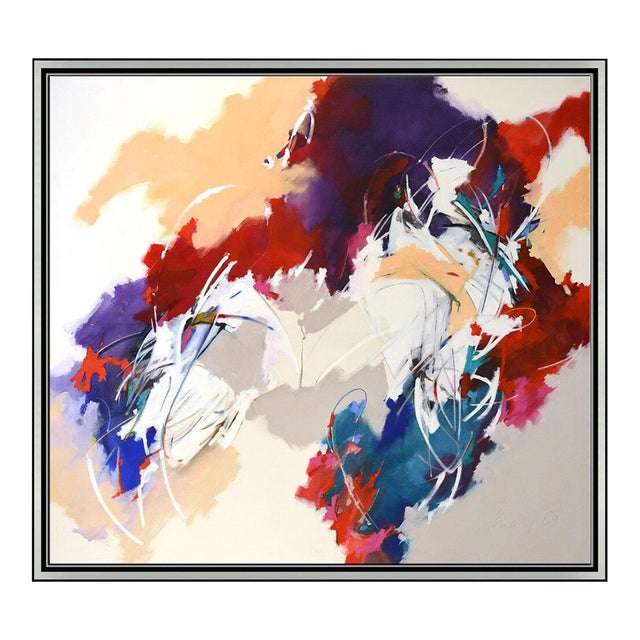 1980s Fields of Pursuit, Cynthia Knapp For Sale