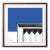 “Miami Beach 20” Giclee Archival Pigment Print 24x24 Framed in Walnut For Sale