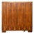 Mid-Century Modern Wardrobe in Walnut, 1960s For Sale