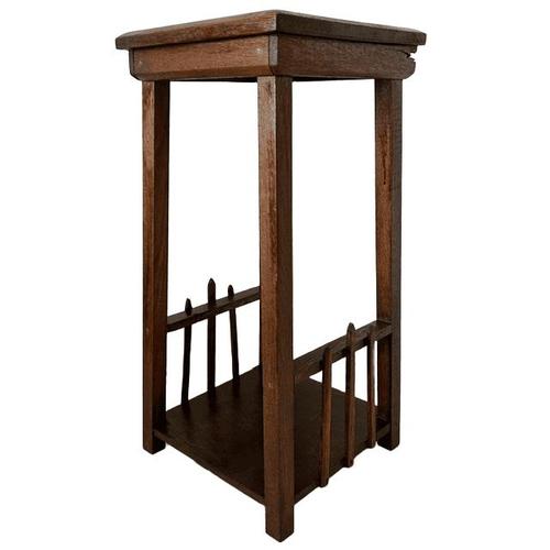 This beautiful vintage Art Deco plant table with Amsterdam School design elements dates from the 1930s. The vintage Art...