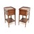 Antique Mahogany Bedside Cabinets, 1920s, Set of 2 For Sale - Image 4 of 11