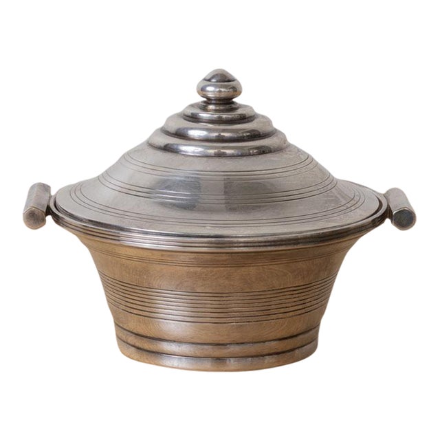1930s French Art Deco Vide Poche With Lid For Sale