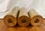 Vintage Brass Sculptural Candle Holders, Set of 3 For Sale In Los Angeles - Image 6 of 6