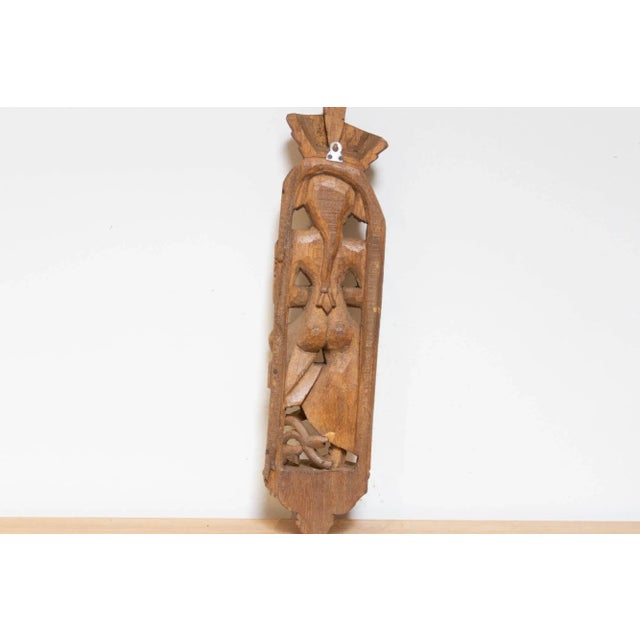 Manjira Hand Carved Dancer For Sale In Los Angeles - Image 6 of 7