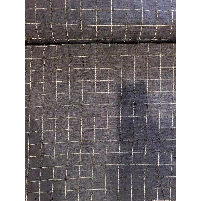 Schumacher Marietta Indigo 76770 Indoor Upholstery Fabric For Sale In Kansas City - Image 6 of 10