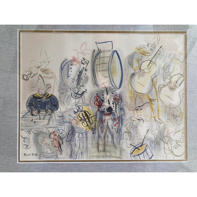 Raoul Dufy Hand Colored Illustration Pochoir From the Estate of Cz Guest For Sale - Image 9 of 12