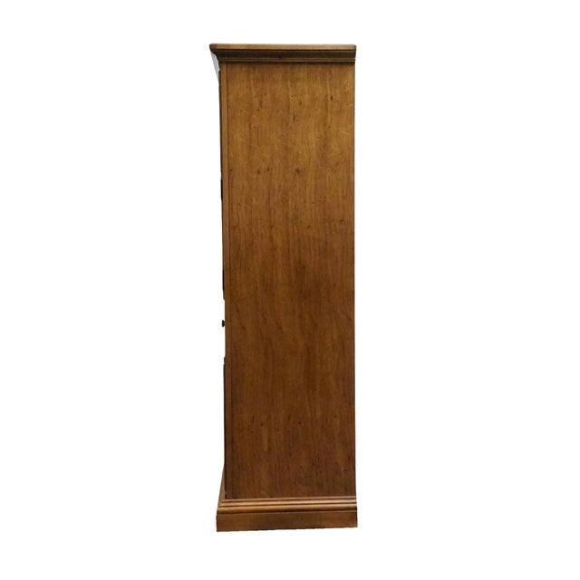 Thomasville Furniture Serenade Collection Burled Walnut Italian Neoclassical Tuscan Style 40" Armoire 21211-340 For Sale - Image 12 of 16