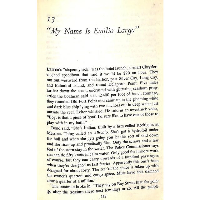 White "Thunderball" 1964 Fleming, Ian For Sale - Image 8 of 8