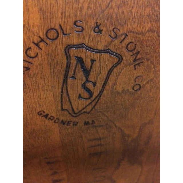 Vintage Rocking Chair, Cherry Wood, Nichols and Stone Furniture Chairish