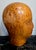 This antique millinery balsa wood hat store display head is a unique and handmade collectible piece. The intricate...