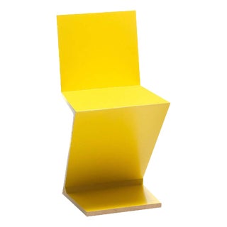 Mid-Century Modern Zig Zag Chair by Gerrit Rietveld for Cassina For Sale