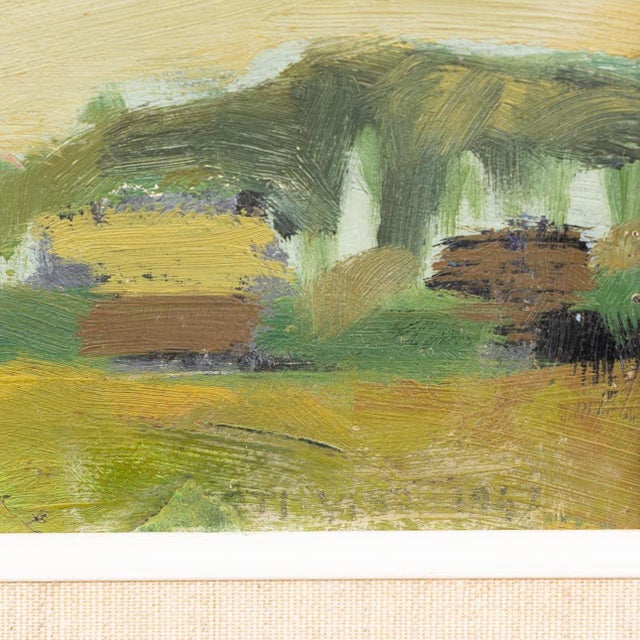 Kurt Törnqvist, House, 1947, Oil on Panel, Framed For Sale - Image 8 of 18