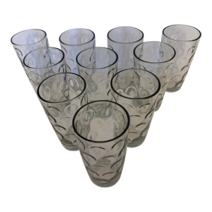 1950's Pasabahce Mirage Tumblers - Set of 10