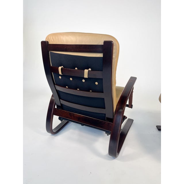 Westnofa Panter Lounge Chair & Ottoman by Arnt Lande For Sale In Chicago - Image 6 of 9