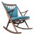 Mid 20th Century Attributed to Frank Reenskaug Model 182 Rocking Chair in Solid Afromosia For Sale