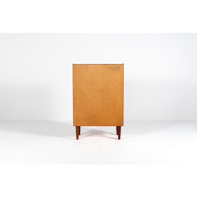 Vintage Danish Teak Tallboy Chest of Drawers, 1960s For Sale - Image 12 of 13