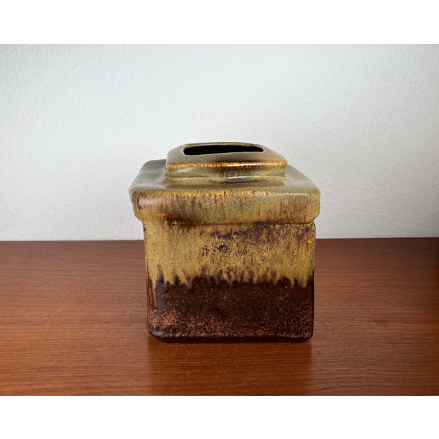 Ceramic Large Mid-Century Modern West German Pottery WGP Vase from Steuler, 1960s For Sale - Image 7 of 12