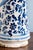 18th Century Spanish Blue & White Albarello Jar For Sale - Image 9 of 12
