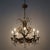 Vintage French Louis XIV Style Bronze & Crystal Eight-Light Chandelier C1930 For Sale - Image 10 of 10