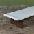Paul Frankl Rectangular Whitened Cork Coffee Table or Bench for Johnson... For Sale - Image 10 of 16