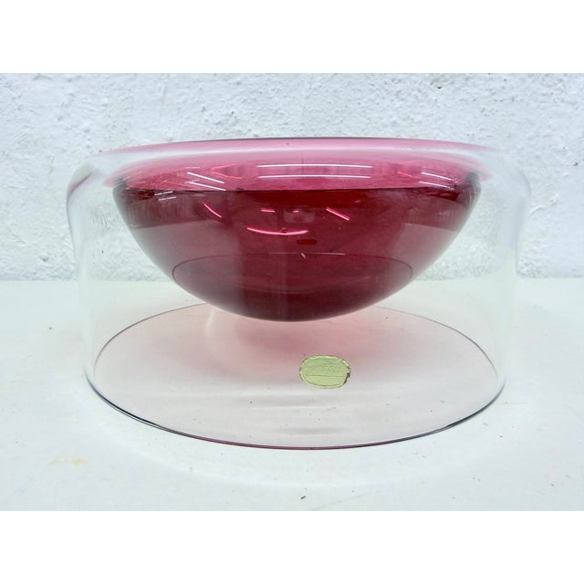 Mid-Century Glass Vase by Tapio Wirkkala for Rosenthal, 1960s For Sale - Image 11 of 11