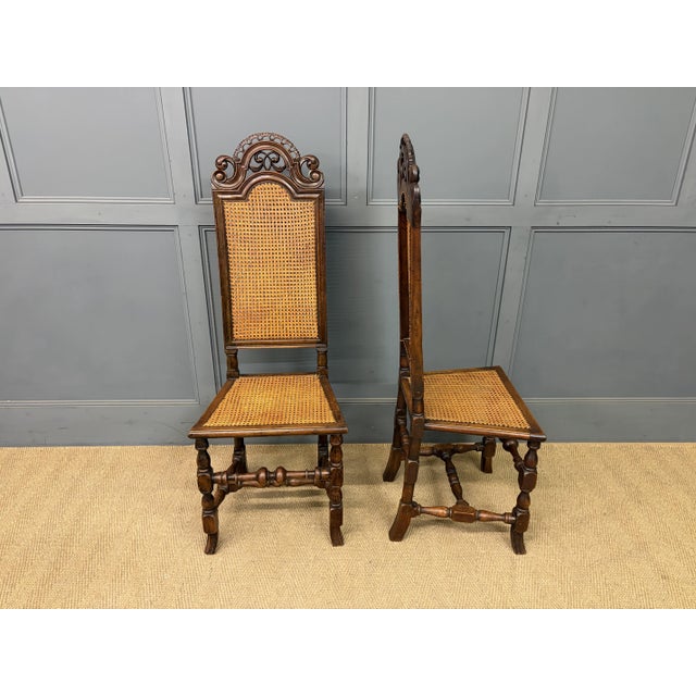 Carolean Style Chairs, 1820s, Set of 3 For Sale - Image 13 of 14